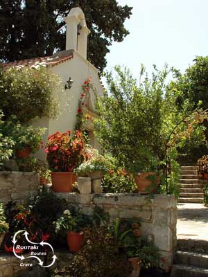 small little hike out of Margarites brings you to a lovely little monastery