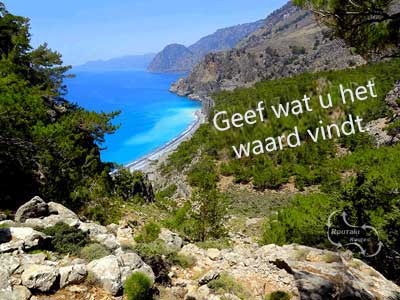 geef-wat-u-het-waard-vindt waardering achteraf. Nu ook mogelijk voor de routaki routes