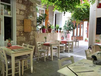kyria-maria-restaurant- kyria maria - leuke plek en goed eten in Rethymno