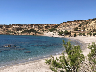 the little beach of Triopetra is included in this tour