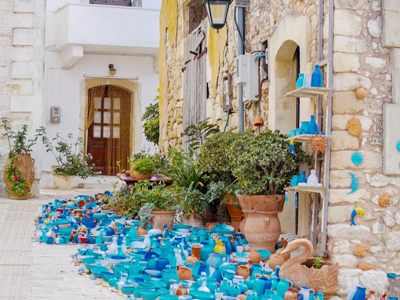 the pottery village of Margarites