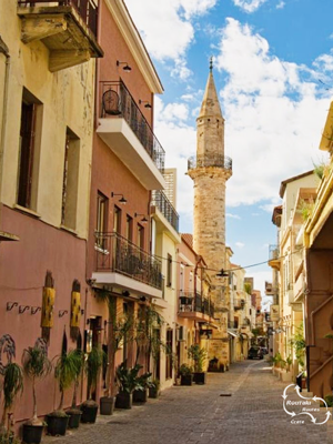 the minaret of Chania