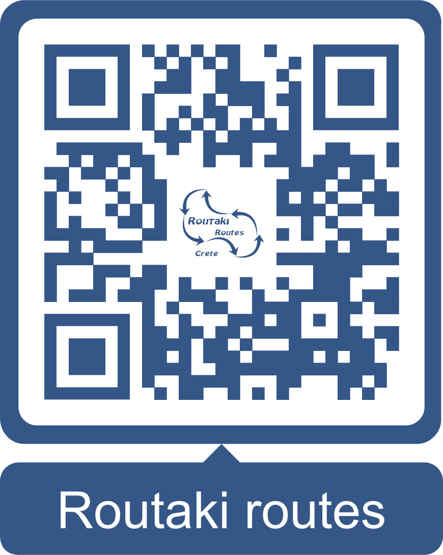 QR code to Routaki website for Esperos taverna