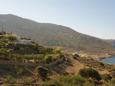 in the olive fields at a marvellous position