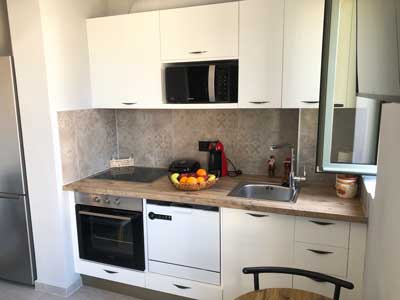 kitchen-of-Aretousa-apartment well equiped apartment with huge kitchen